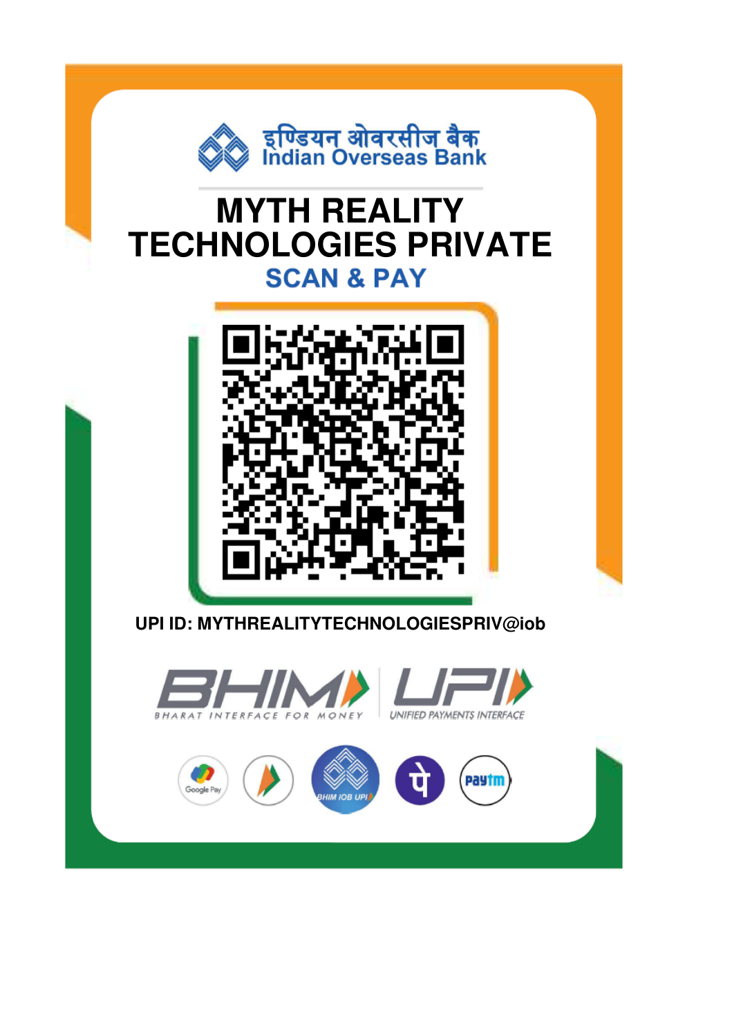 ICAIH 2027 secure payment QR code